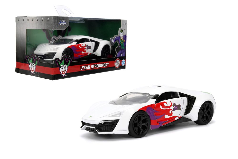 Jada - DC Joker Lykan Hypersport Model Car - Multicolor - 13.5 cm