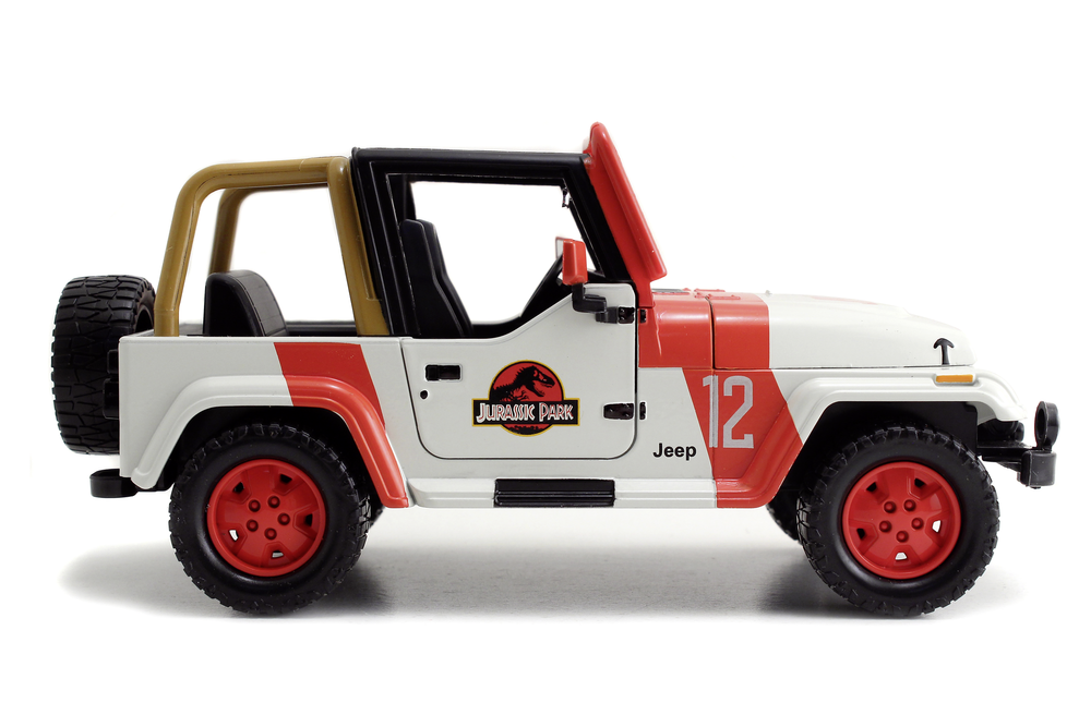 Jada - Jurassic World 1992 Jeep Wrangler 1:24 Scale