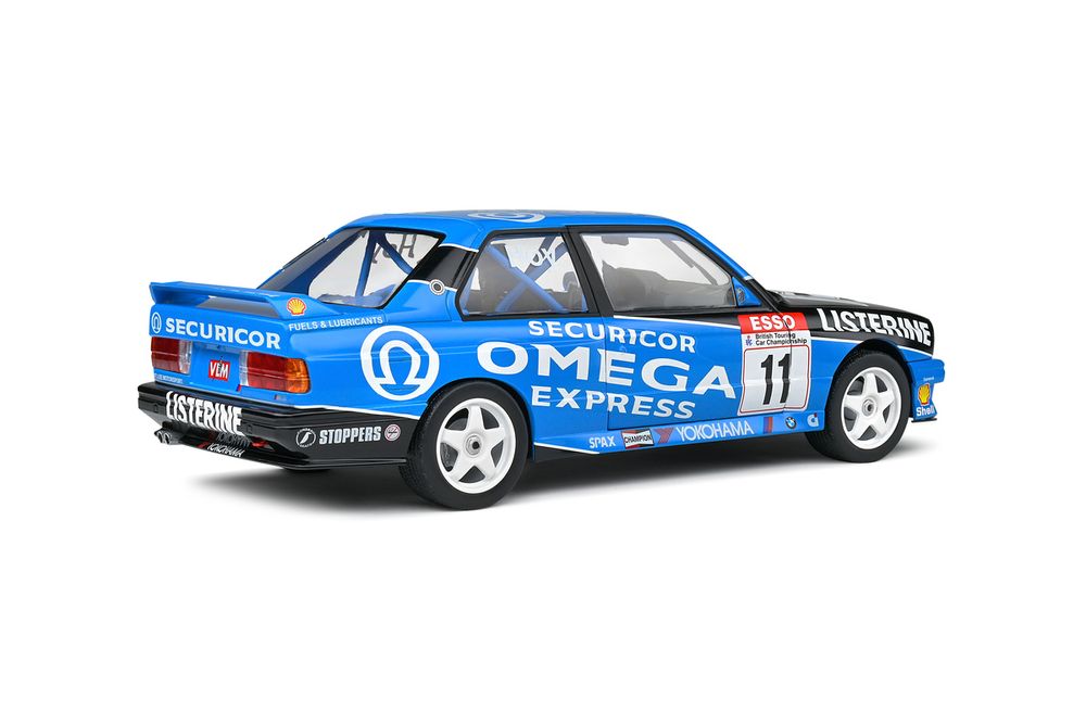 سوليدو - سيارة بي إم دبليو E30 M3 بطولة السيارات السياحية البريطانية 1991 بقيادة ويل هوي دايكاست - أزرق