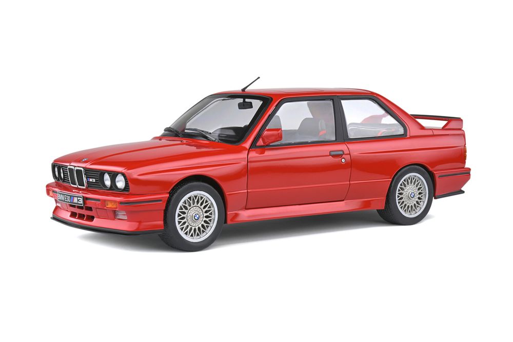 سوليدو - سيارة بي إم دبليو E30 M3 موديل 1986 دايكاست - أحمر