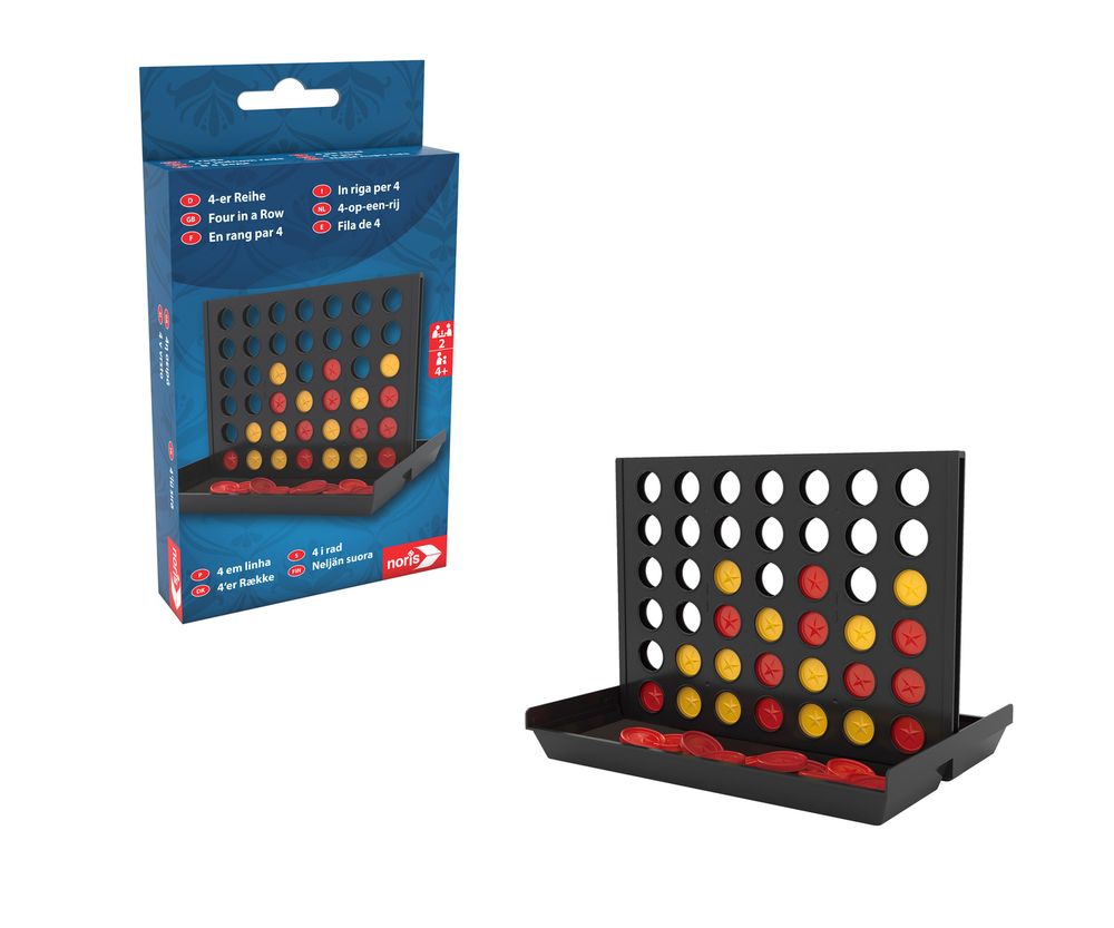 Noris - Classic Four In A Row Strategy Board Game