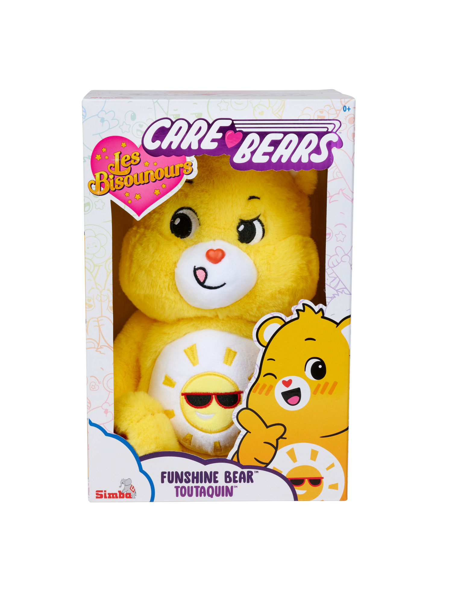 Nicotoy Care Bears Funshine Bear Plush Toy - 35 cm