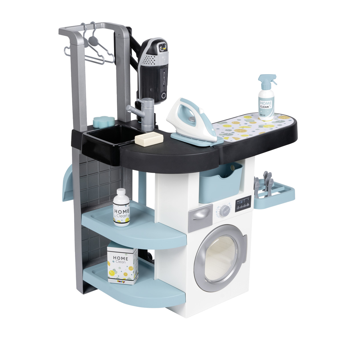 Smoby - Rowenta Laundry Room Playset - 17 Pcs