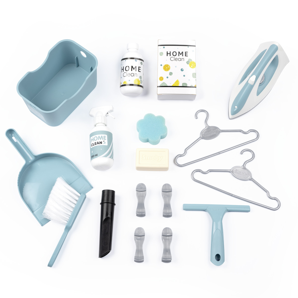Smoby - Rowenta Laundry Room Playset - 17 Pcs