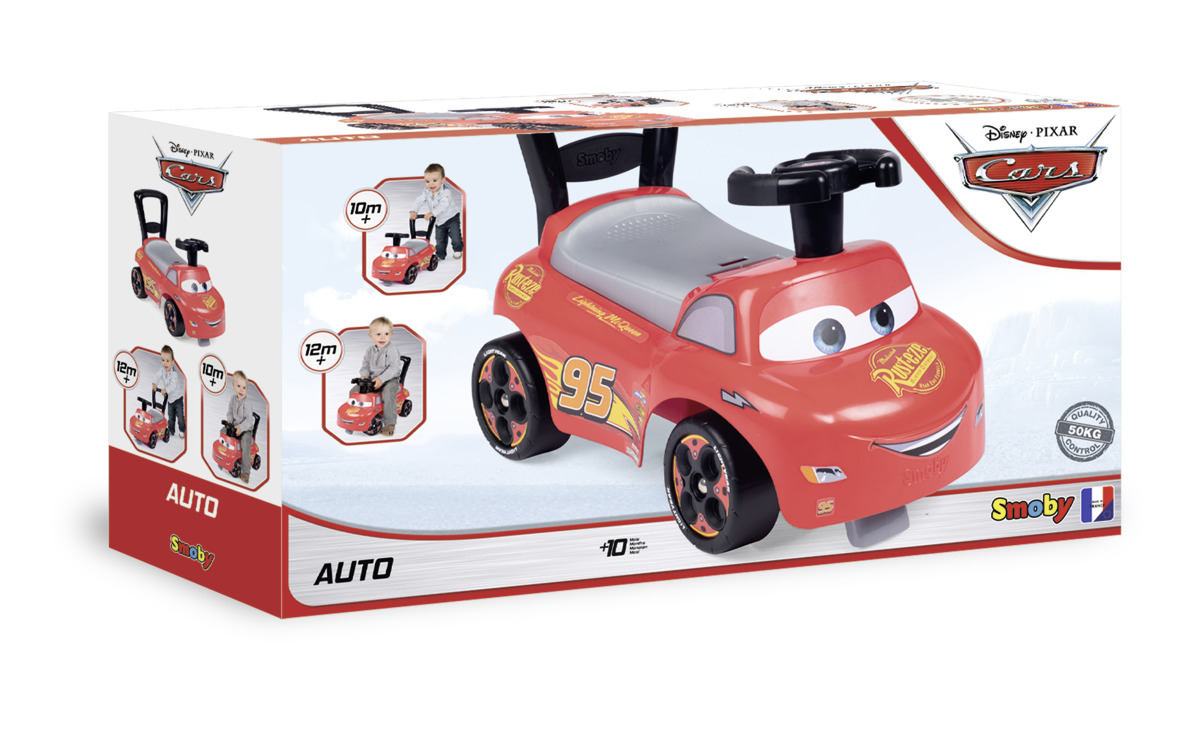 Smoby - Disney Ride On Car - Red