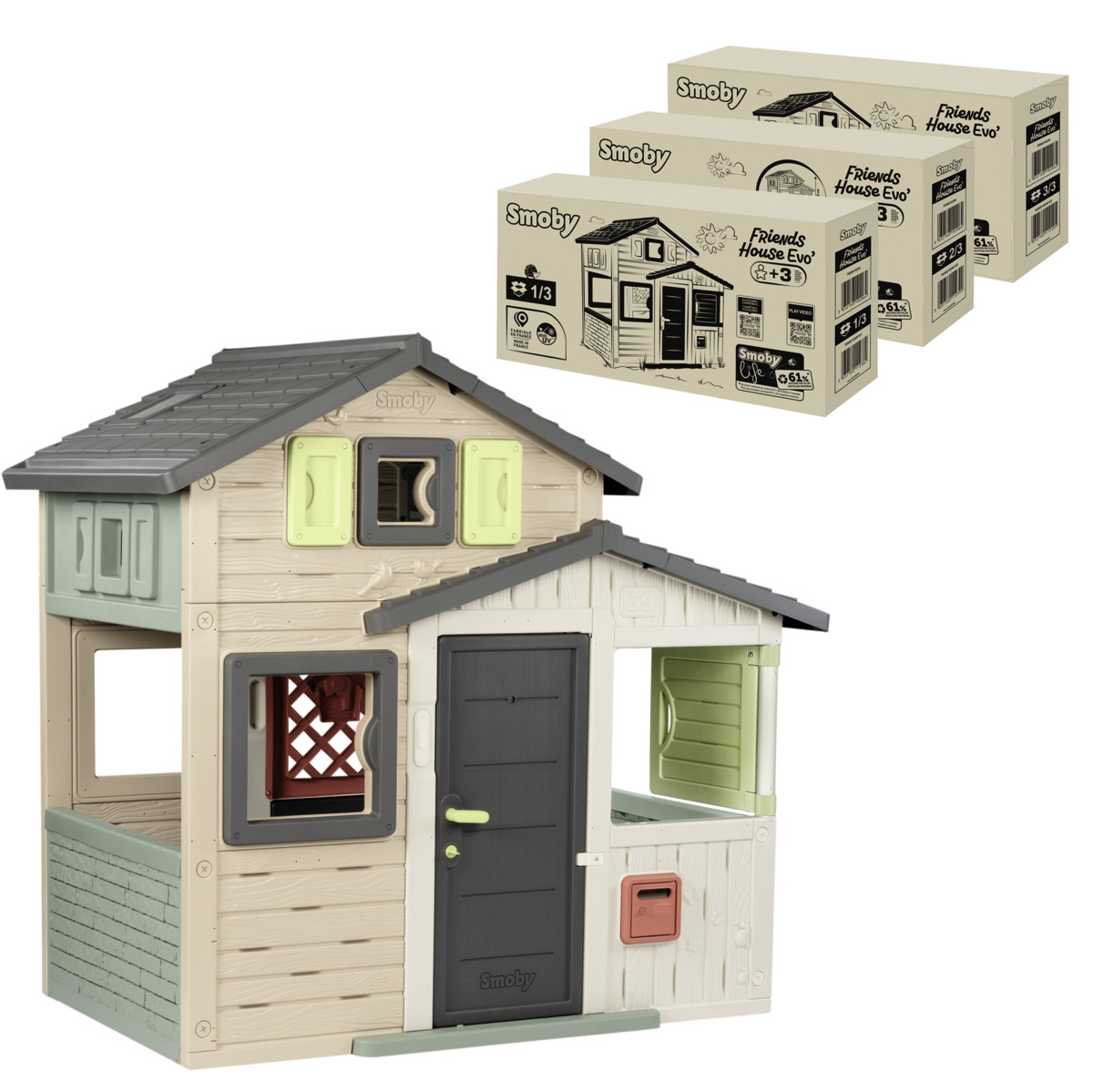 Smoby - Life Evo Friends Playhouse