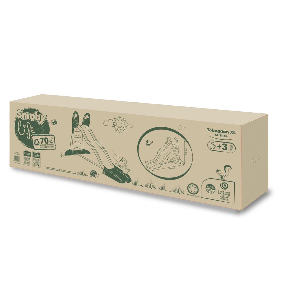 Smoby - Toboggan Anti-UV Slide - Multicolor - XL