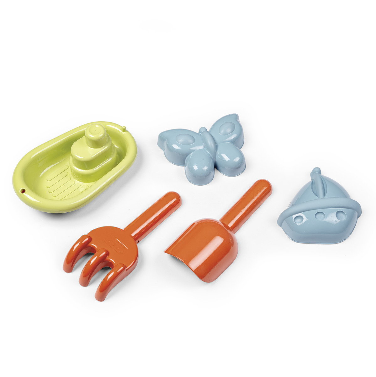 Smoby - Water & Sand Table With Accessories - Multicolor - 6 Pcs