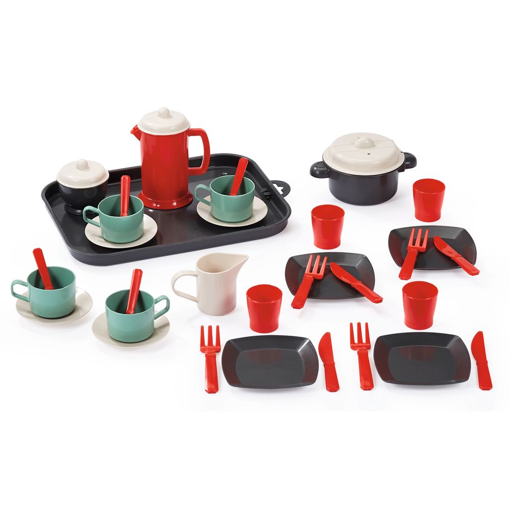 Ecoiffier - Jouets Dinner Tray - Imitation Games For Children