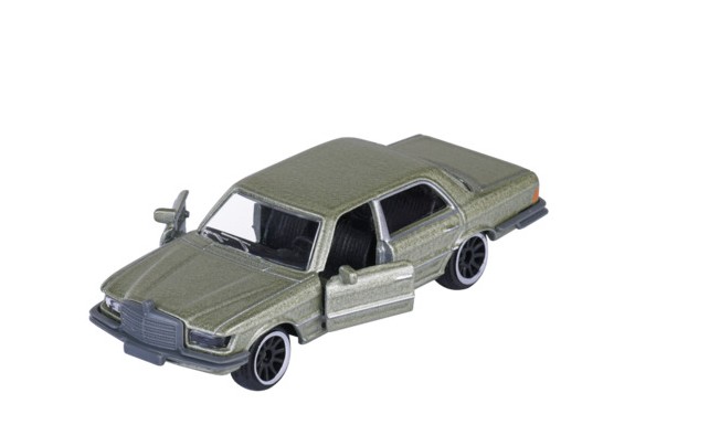 Majorette - Vintage Classic Mercedes-Benz 450 SEL Diecast Model Car - Green