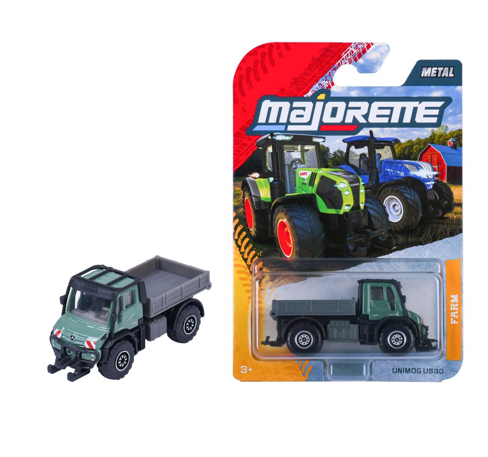 Majorette - Mercedes-Benz Premium Unimog U530 Diecast Farm Vehicle