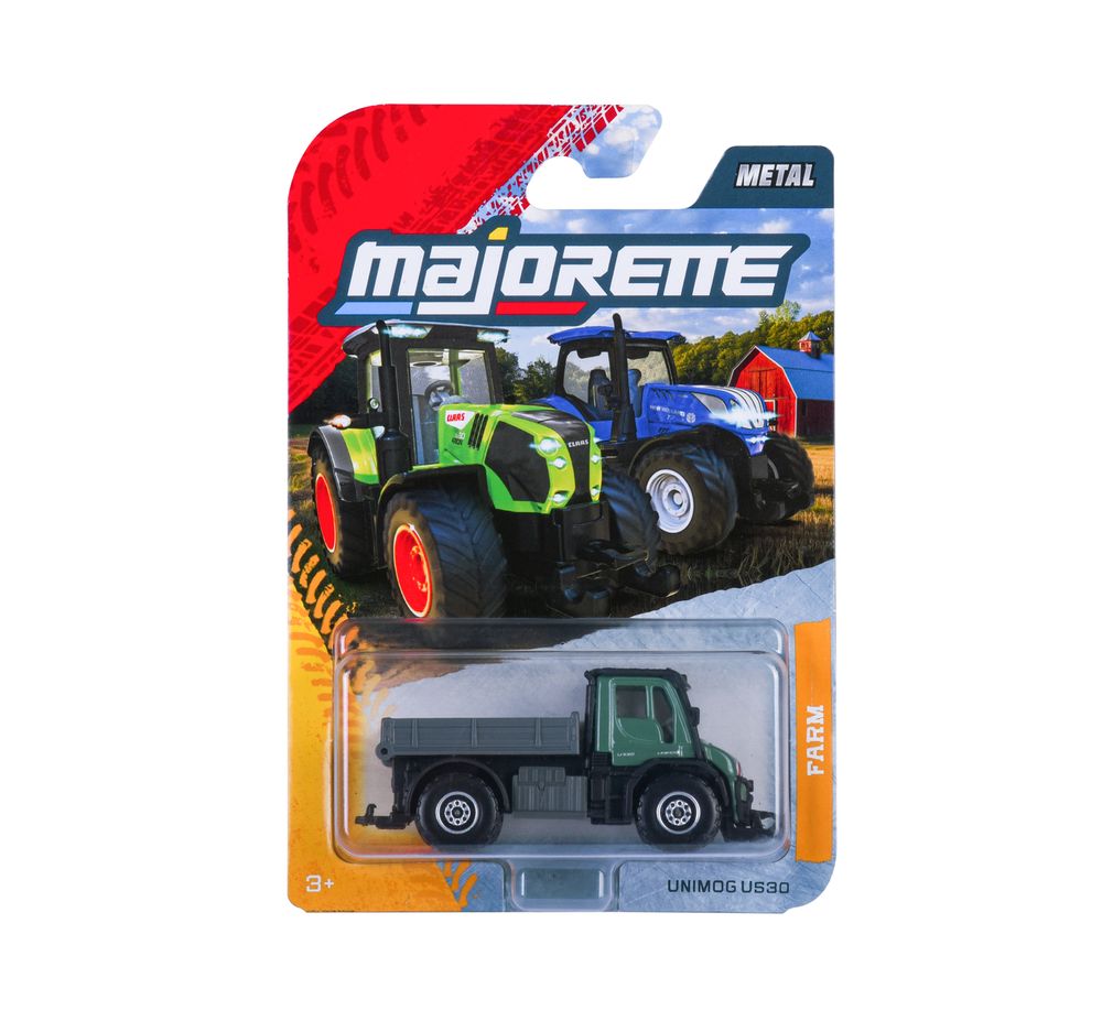 Majorette - Mercedes-Benz Premium Unimog U530 Diecast Farm Vehicle