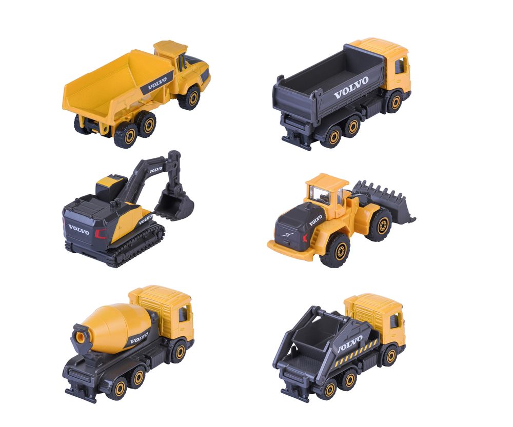 Majorette - Volvo Construction Premium Construction Vehicle 1pc - Style May Vary