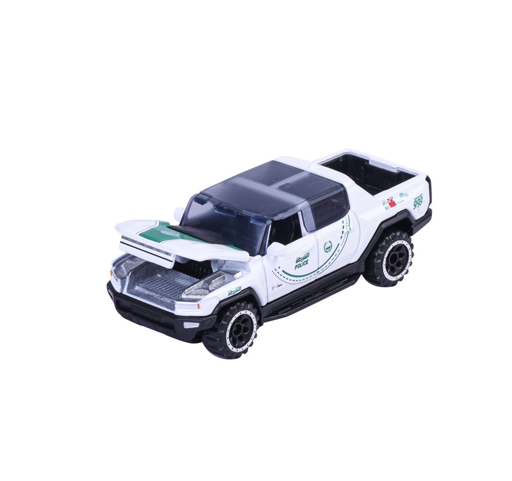 Majorette - Deluxe Series GMC Hummer EV Dubai Police Die-Cast Car - Multicolor