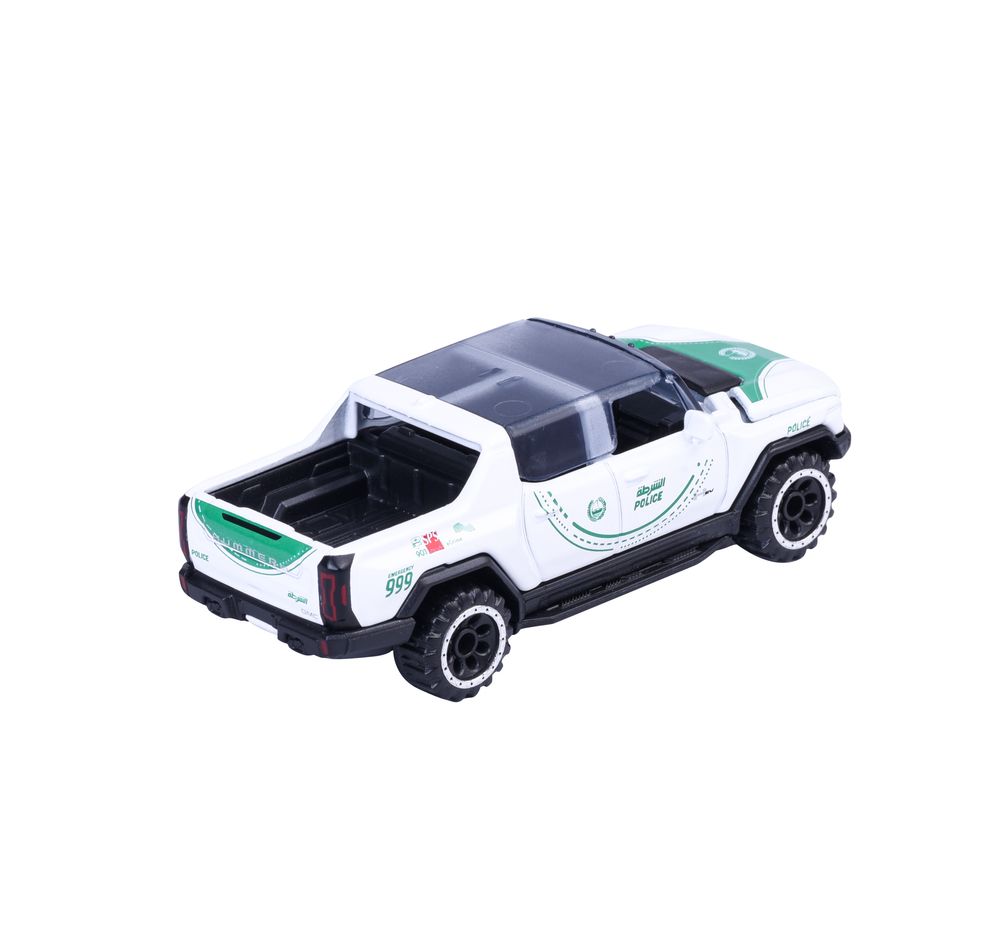 Majorette - Deluxe Series GMC Hummer EV Dubai Police Die-Cast Car - Multicolor