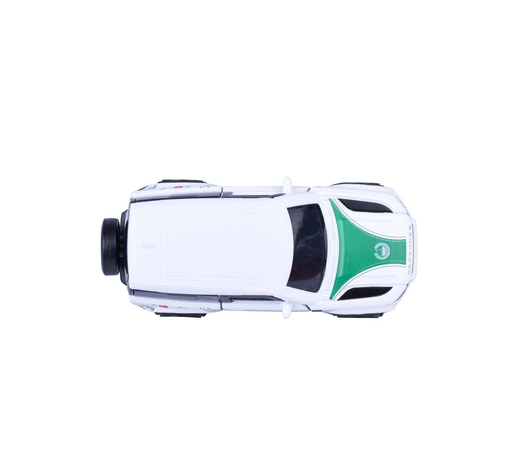 Majorette - Deluxe Series Land Rover Defender 90 Dubai Police Die-Cast Car - Multicolor