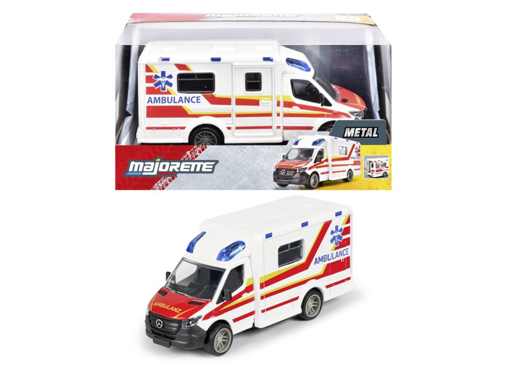 Majorette - Mercedes-Benz Sprinter Diecast Ambulance