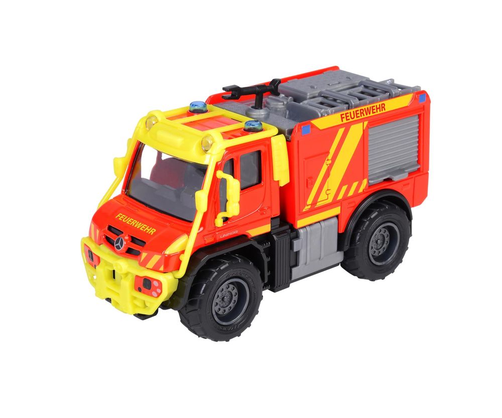 Majorette - Mercedes-Benz Unimog U530 Diecast Fire Truck