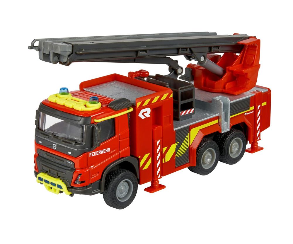Majorette - Volvo FMX Fire Engine Diecast Truck - Red