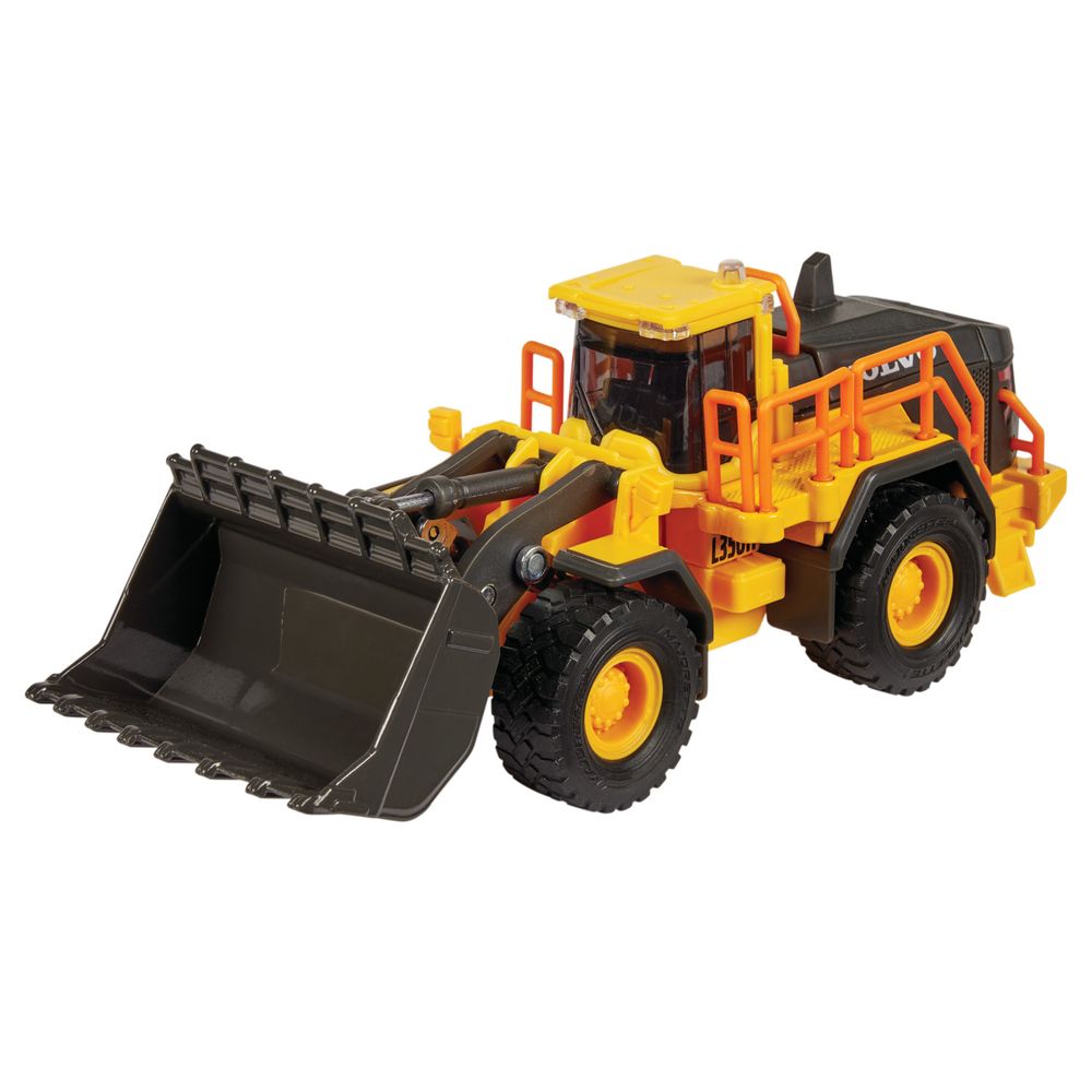 Majorette - Volvo Wheel Loader Diecast Construction Vehicle - Yellow