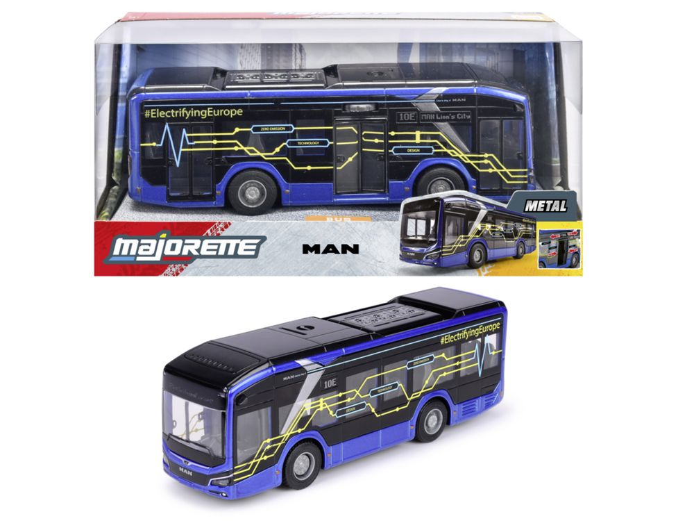 Majorette - Man Lion's City 10E Bus - 22.5 cm
