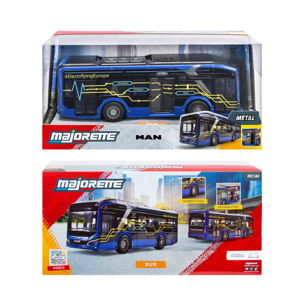 Majorette - Man Lion's City 10E Bus - 22.5 cm