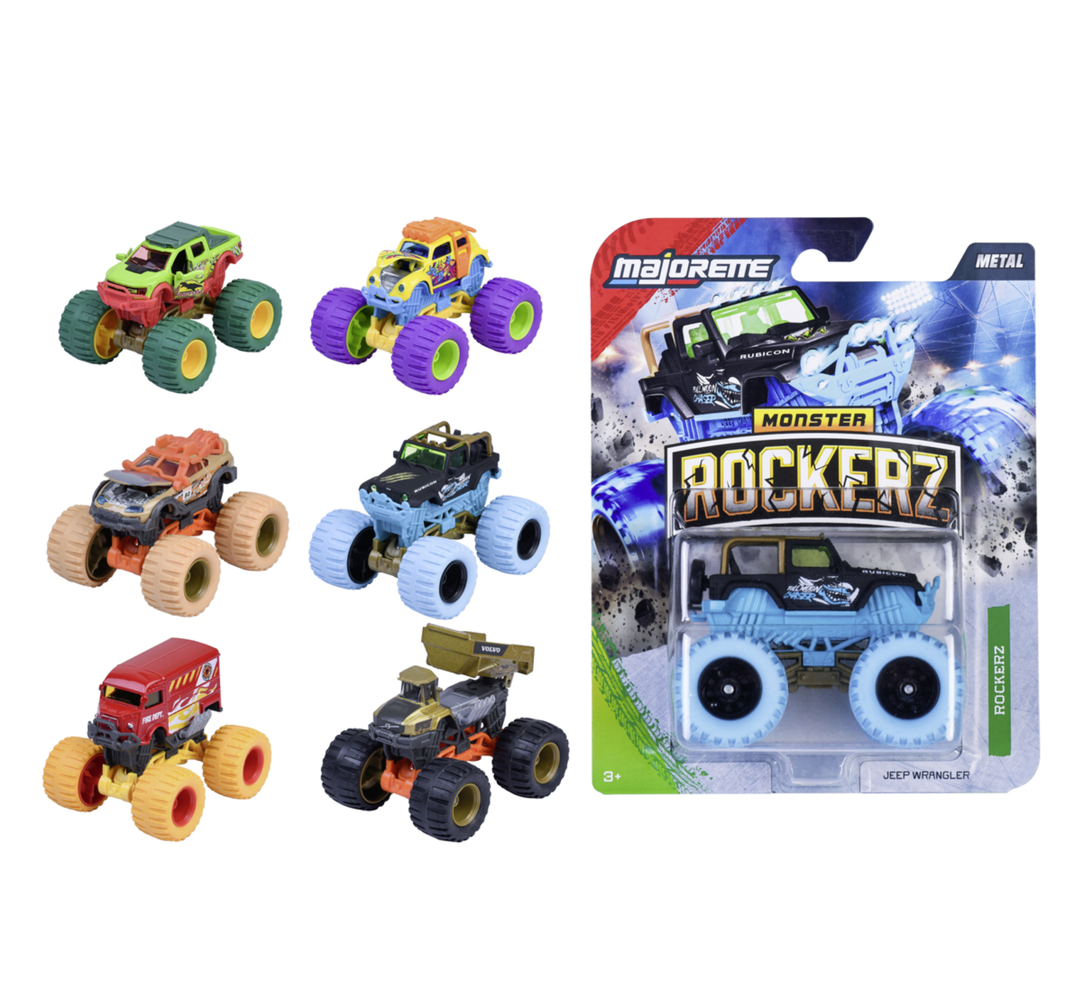 Majorette - Monster Rockerz Truck 1pc - Color May Vary