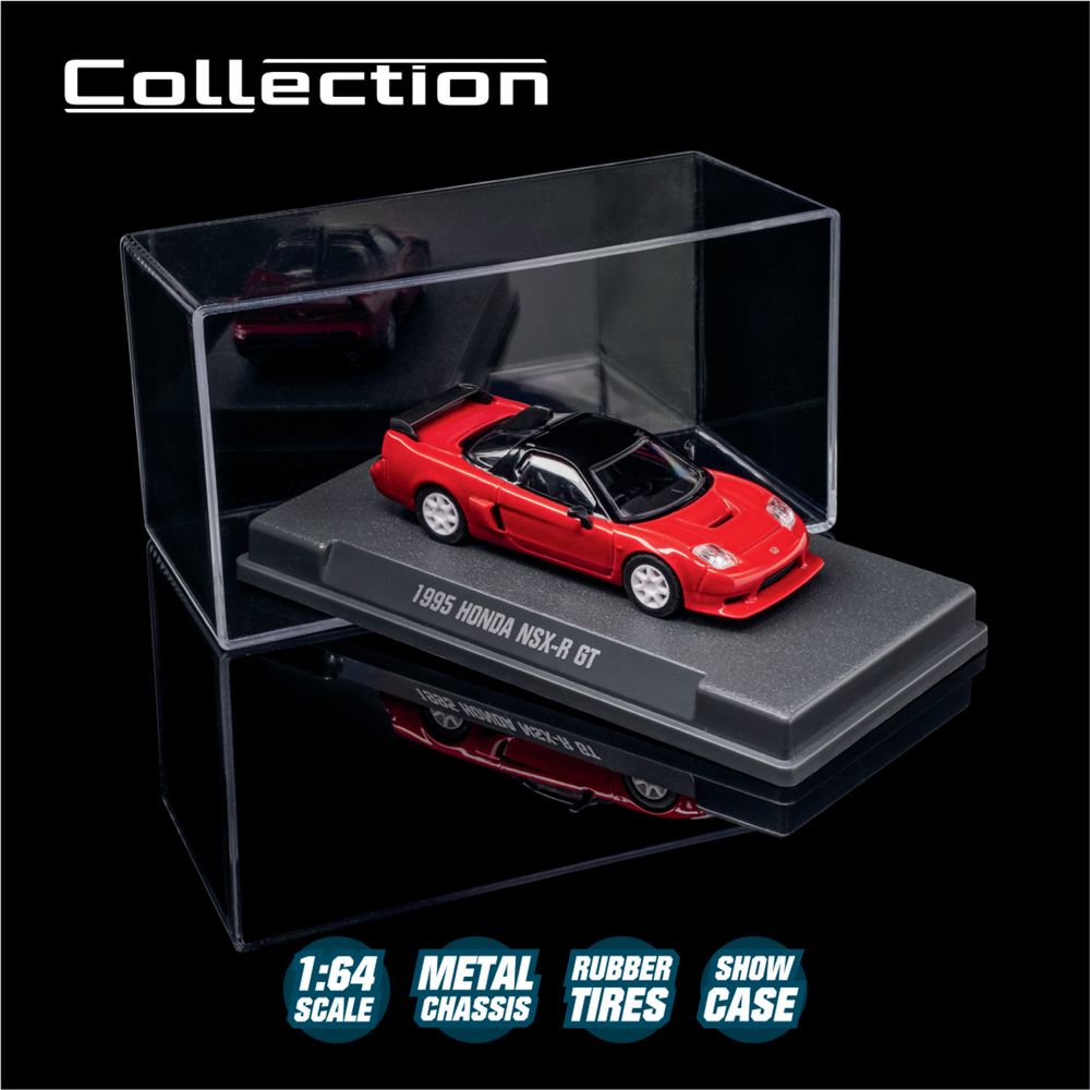 Majorette - Collection 1995 Honda NSX-R GT Diecast Model Car - Red
