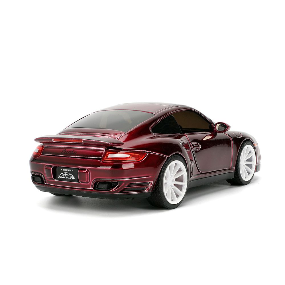 Jada - 1/24 Pink Slips 2007 Porsche 911 Die-Cast Car With Base