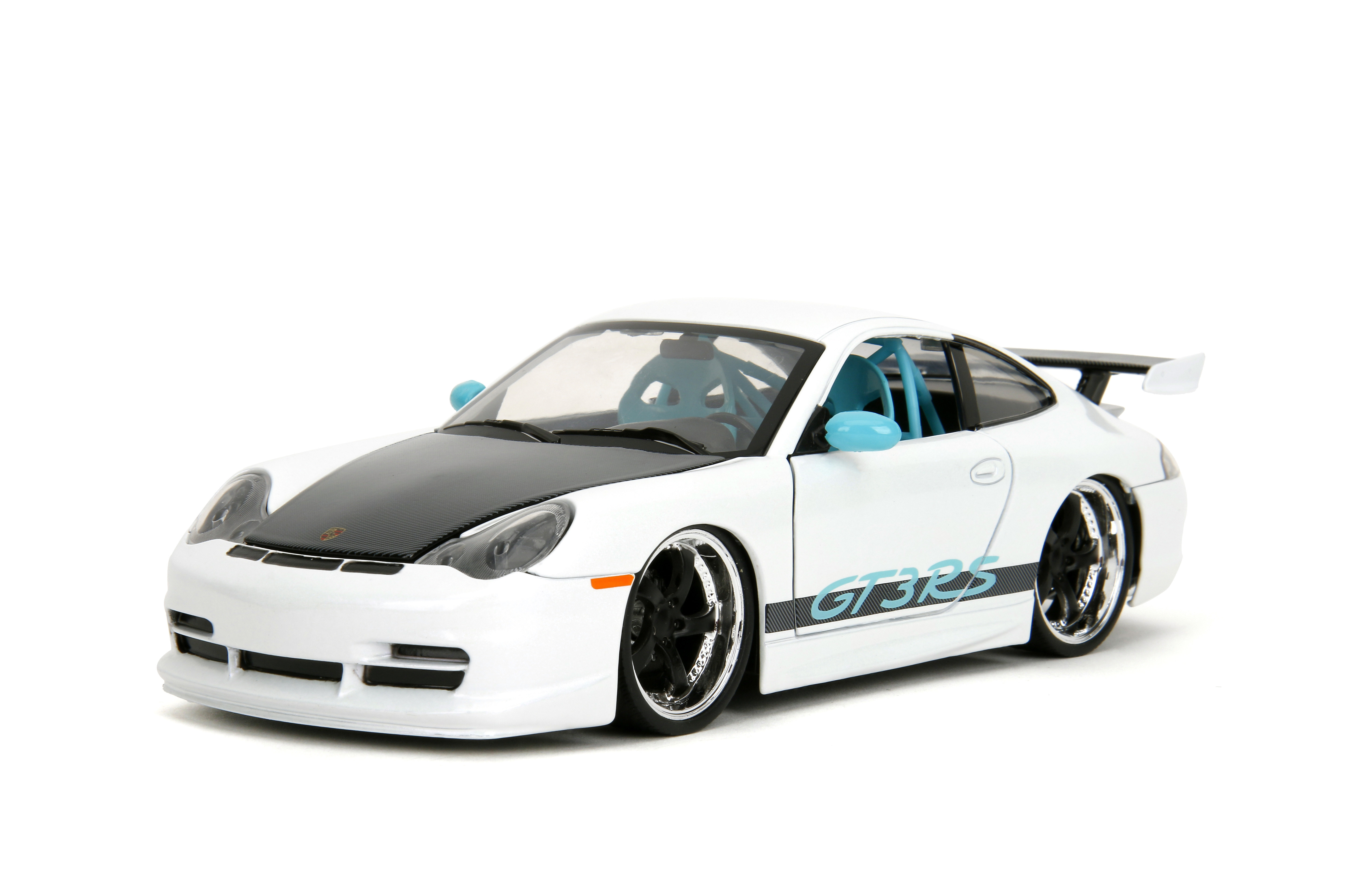 Jada - Pink Slips Porsche 911 GT3 RS Die-Cast Car With Base - Multicolor