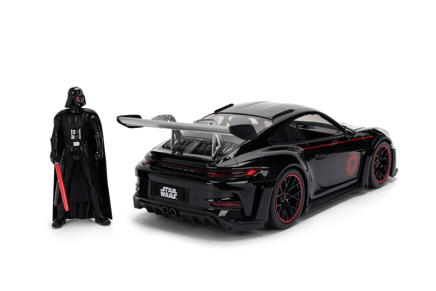Jada - Star Wars Darth Vader & Porsche 911 GT3 RS Die-Cast Playset - Black - 2 Pcs