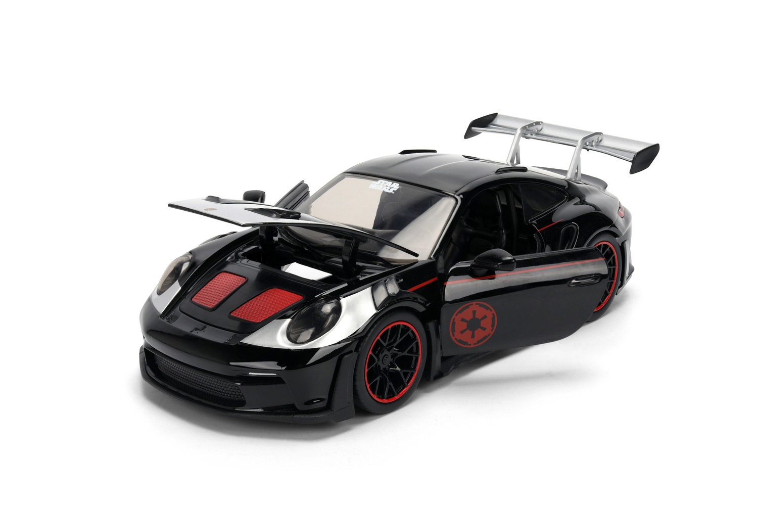 Jada - Star Wars Darth Vader & Porsche 911 GT3 RS Die-Cast Playset - Black - 2 Pcs