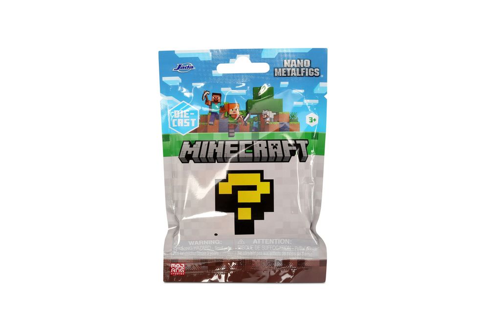 Jada - Minecraft Mystery Figure - Style May Vary - 4 cm - 1 Pc