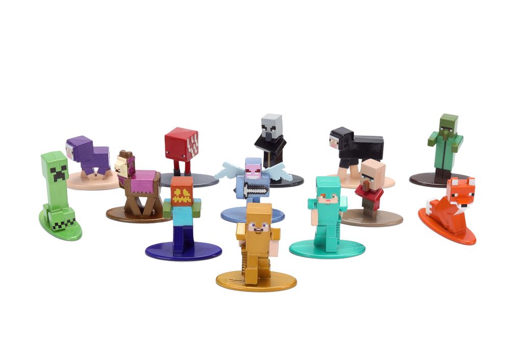 Jada - Minecraft Mystery Figure - Style May Vary - 4 cm - 1 Pc