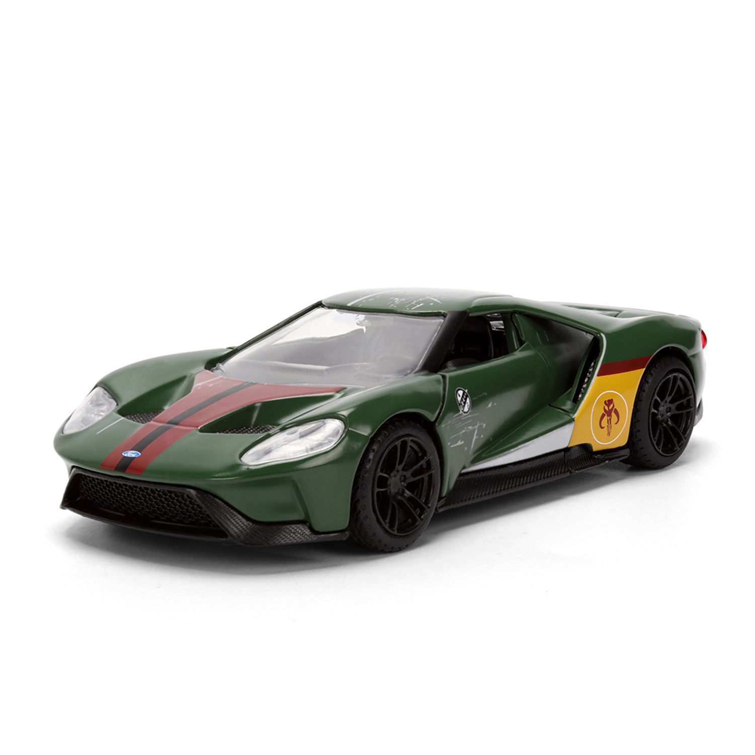 Jada - Star Wars Boba Fett 2017 Ford GT Die-Cast Car - Green