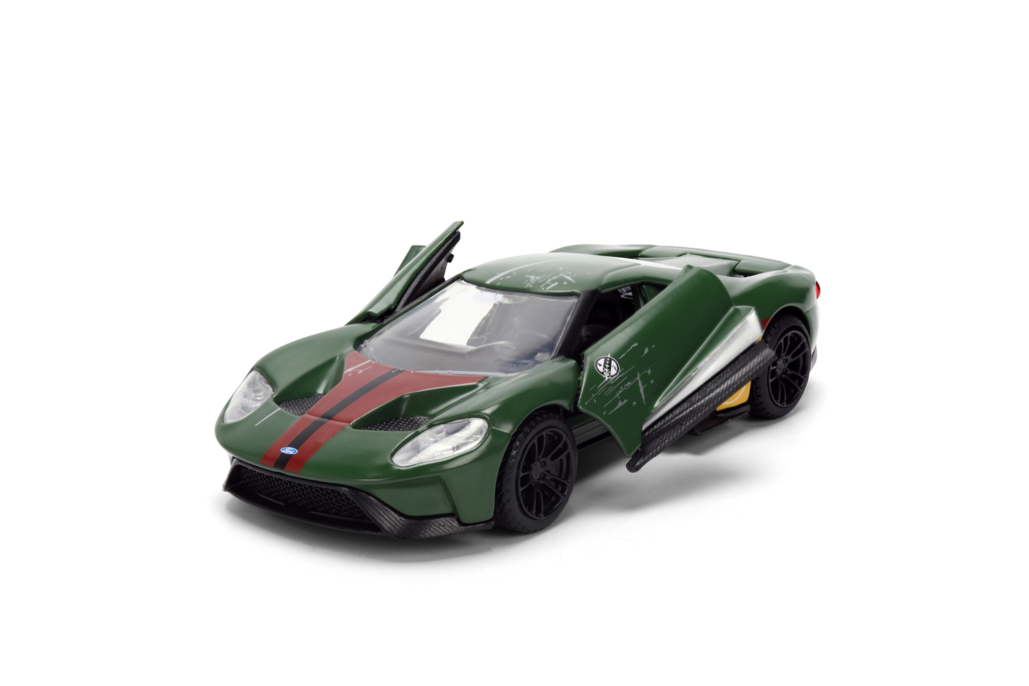 Jada - Star Wars Boba Fett 2017 Ford GT Die-Cast Car - Green
