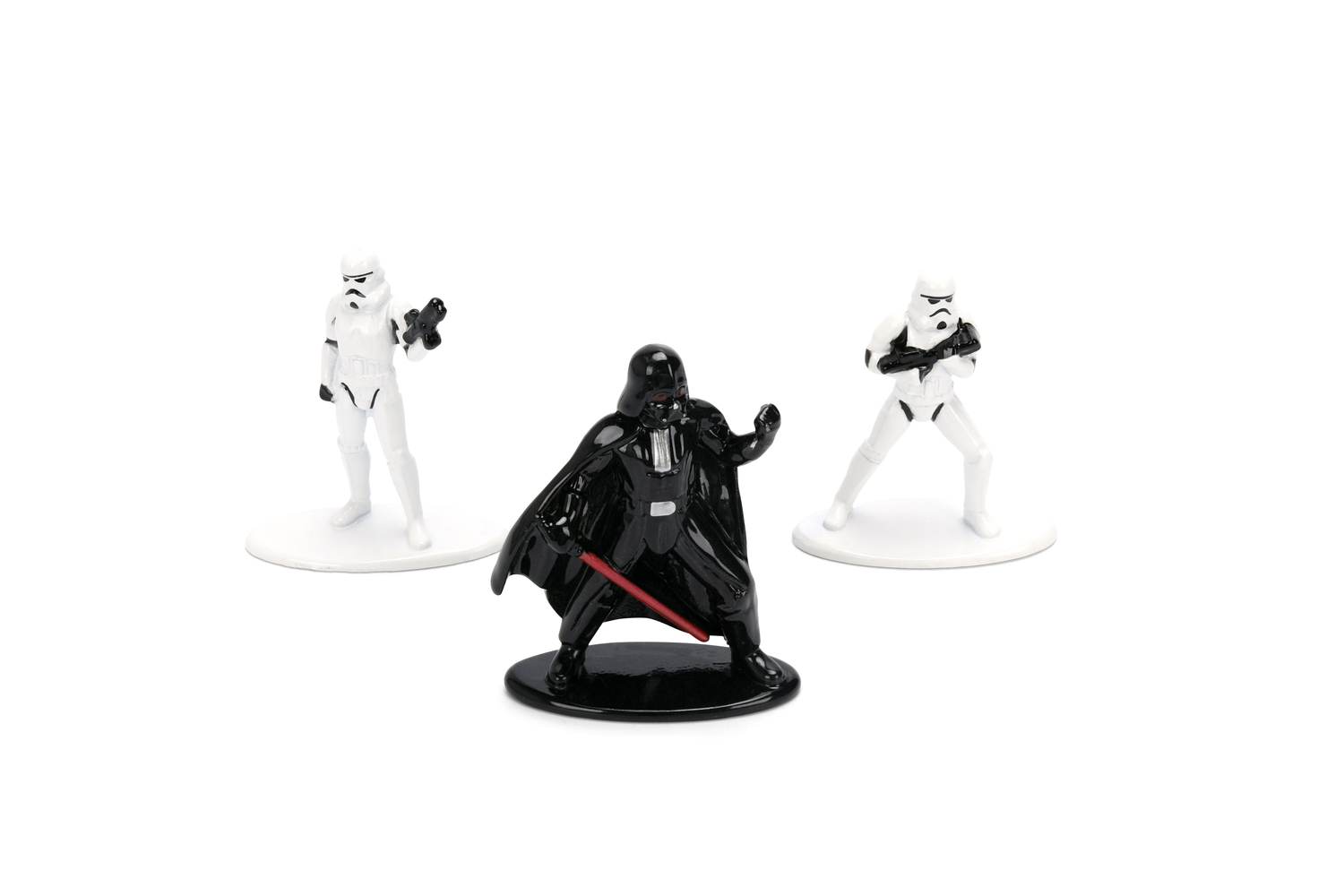 Jada - Nano Metalfigs Star Wars Die-Cast Collectable Figure Set - Multicolor - 3 Pcs