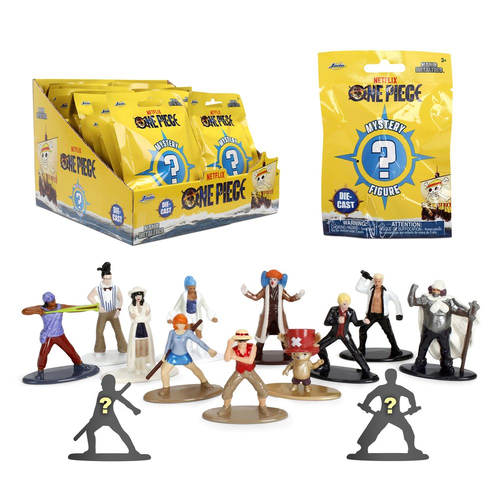 Jada - One Piece Mystery Figure - Style May Vary - 4 cm - 1 Pc