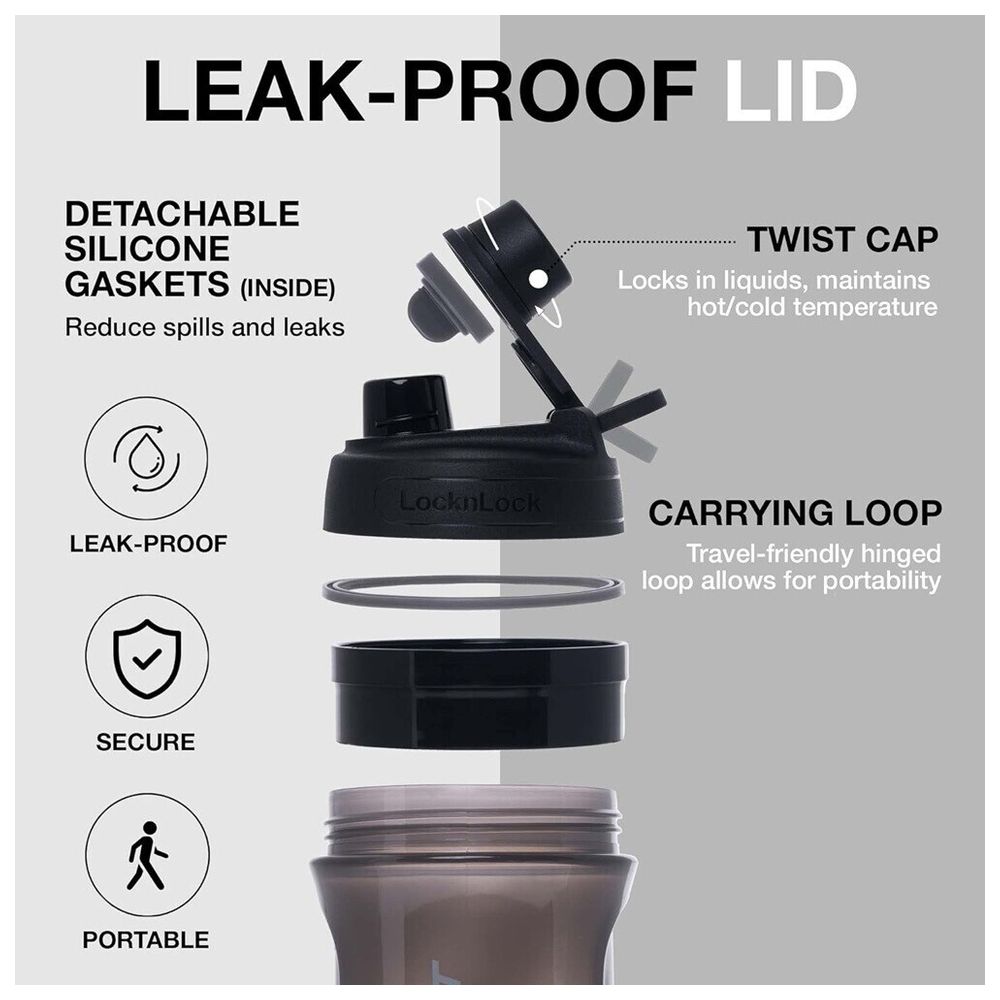 LocknLock - Tritan Shake It Bottle Pro - 850 ml