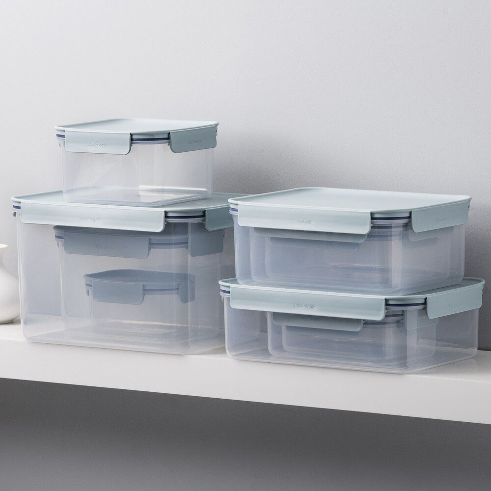 Locknlock - Classic Plus Rectangular Food Container - 2 Pc Set