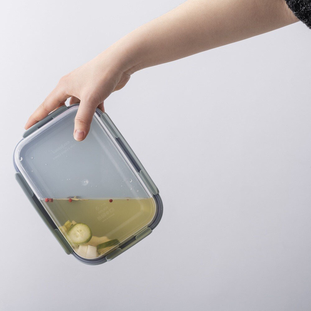Locknlock - Classic Plus Rectangular Airtight Food Container Set - 2 Pc Set