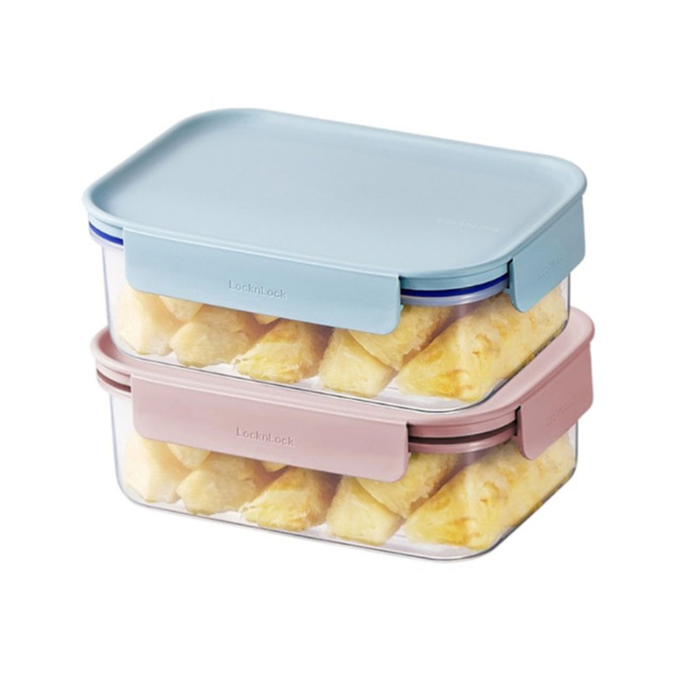 Locknlock - Classic Plus Rectangular Food Container - 2 Pc Set