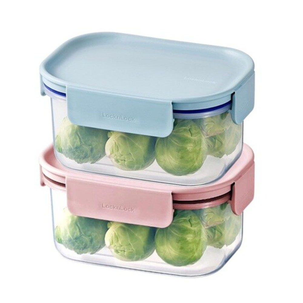 Locknlock - Classic Plus Rectangular Food Container - 2 Pc Set