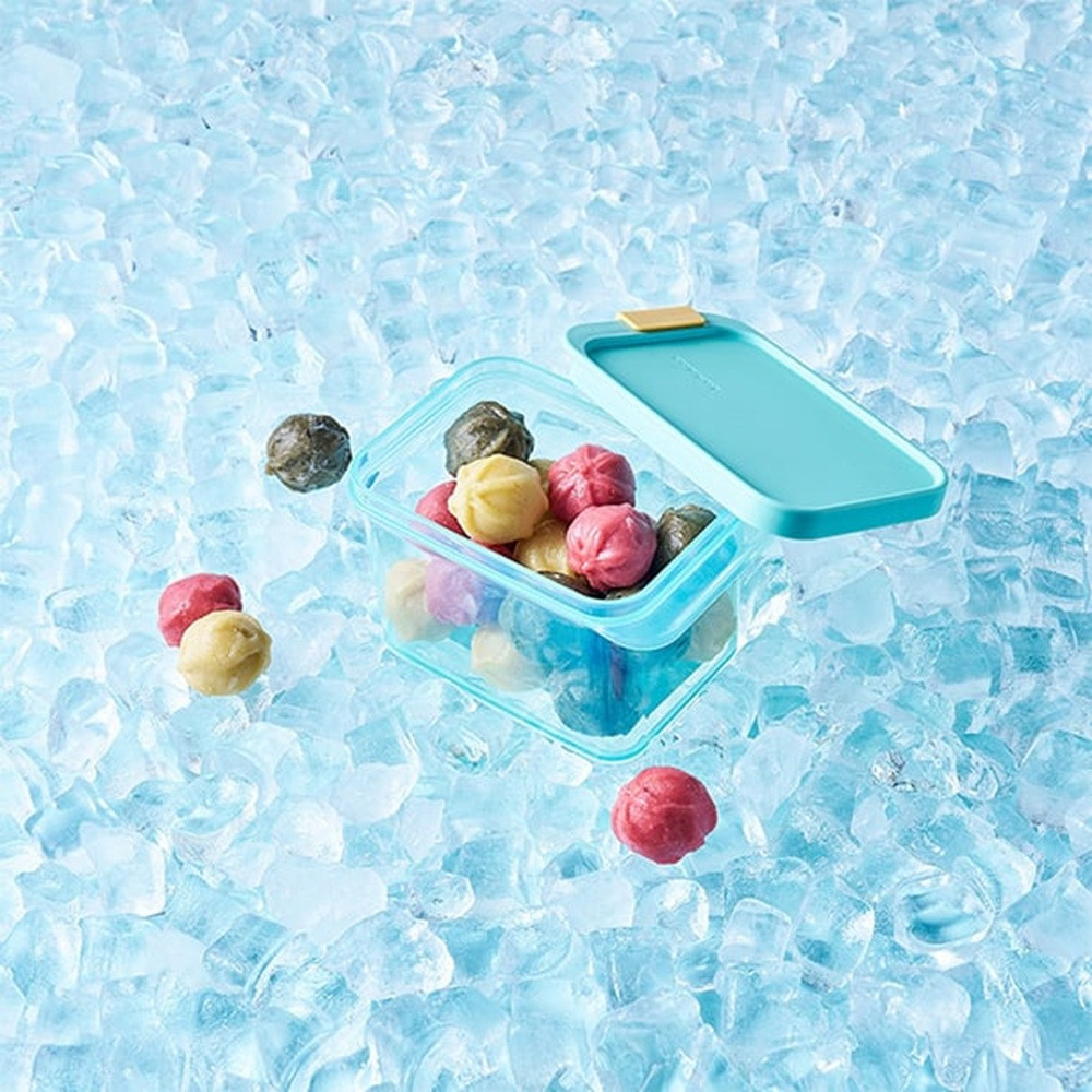 Lock&Lock - Freezer Fit Rectangle Food Container - Blue - 1.65 L
