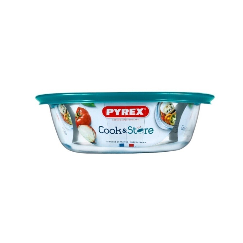 Pyrex Cook & Store Round Roaster With Lid - 1.1 L