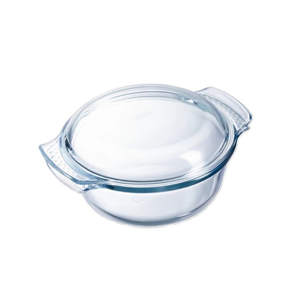 Pyrex - Essential Round Glass Casserole - 3 L