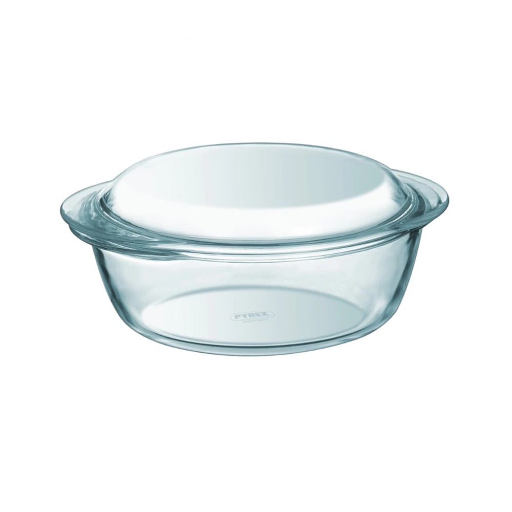 Pyrex - Essential Round Glass Casserole - 3 L