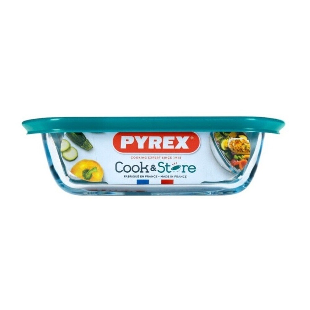 Pyrex - Cook & Store Squared Roaster With Lid - 1 L