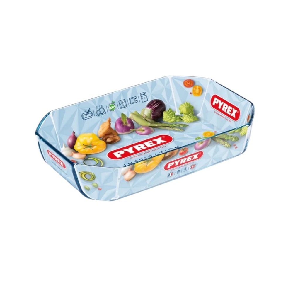 Pyrex - Inspiration Rectangle Roaster - 2.6 L