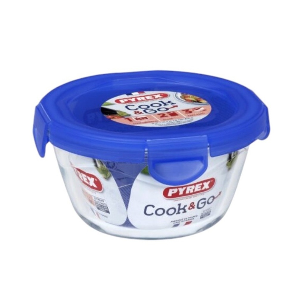 Pyrex Cook & Go Baby Food Storage Container - Blue - 200 ml